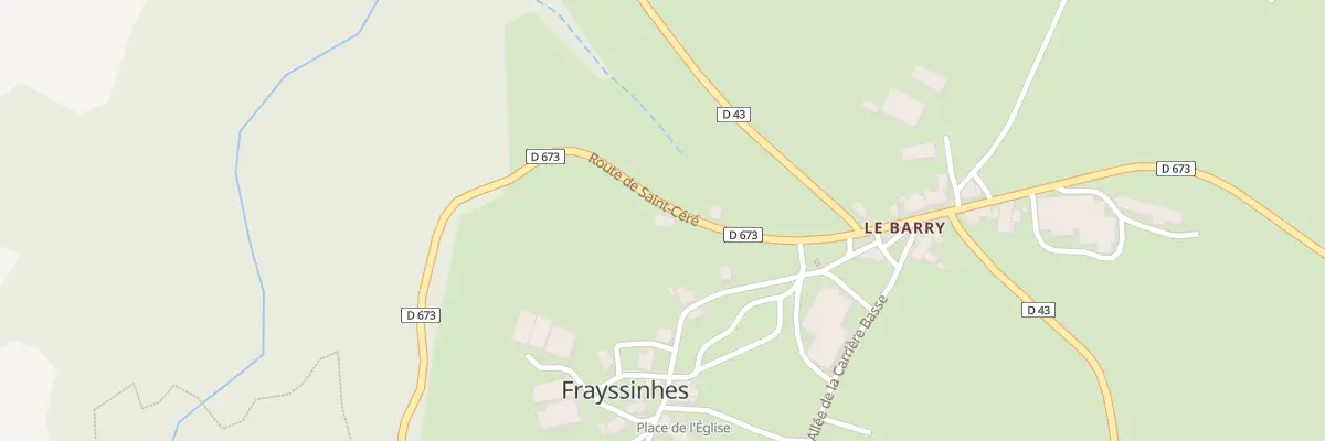 Plan du 5064 Frayssinhes à Frayssinhes