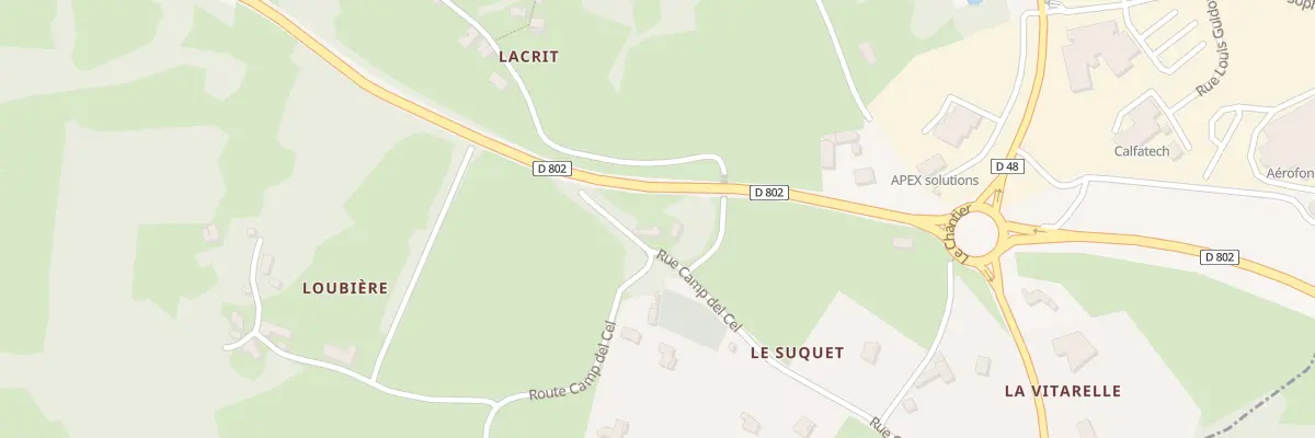 Plan du 378 Rue Camp del Cel à Cambes
