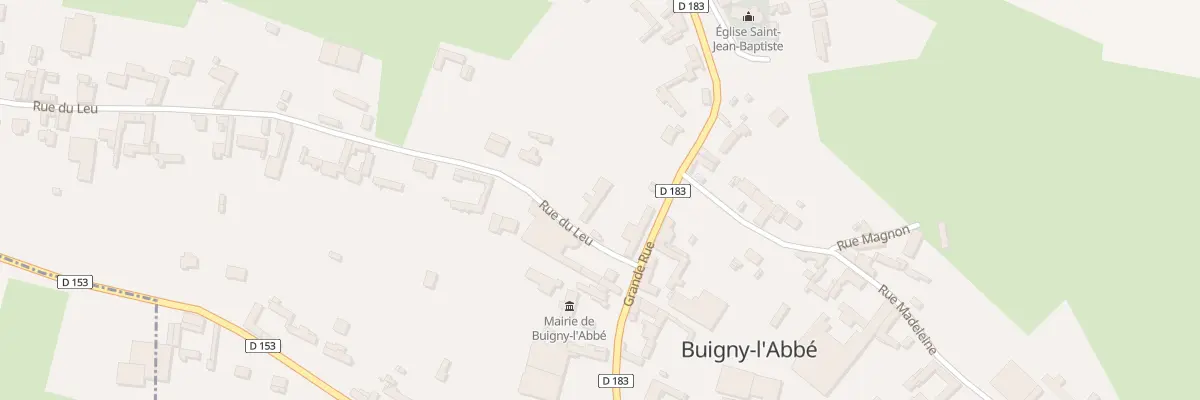 Plan du 20 Gr Grande Rue à Buigny-l’Abbé