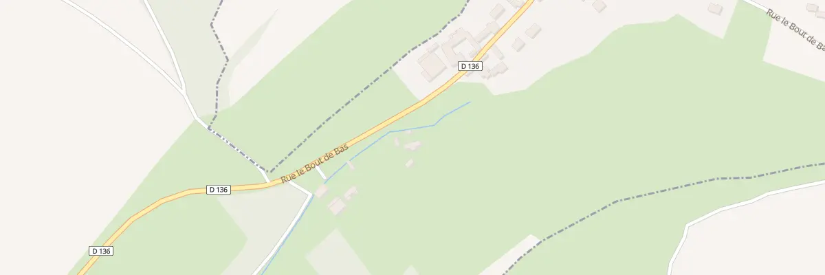 Plan du 6 Rue le Bout de Bas à Tortefontaine