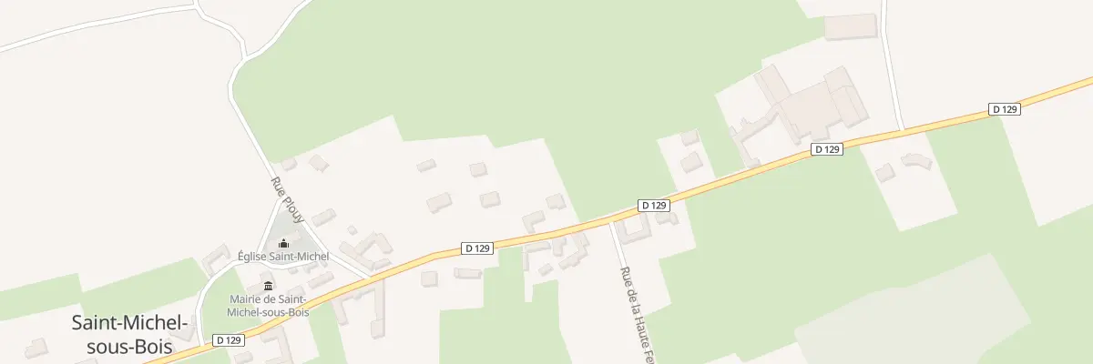 Plan du 5025 Rue Principale à Saint-Michel-sous-Bois