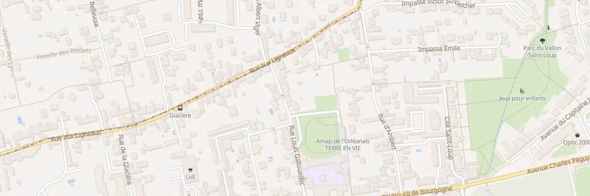 Plan du 8 Rue Louis Gallouédec à Saint-Jean-de-Braye