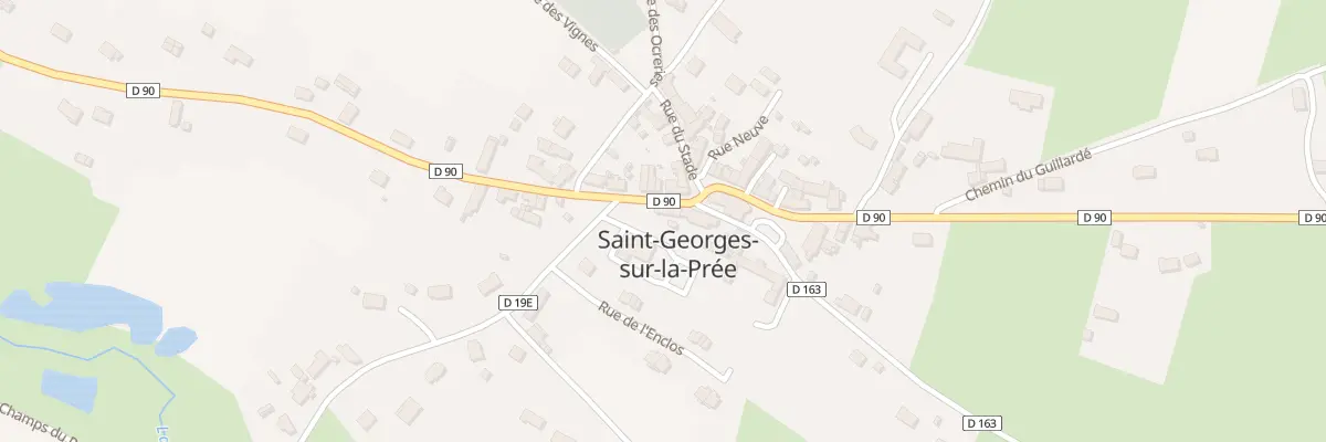 Plan du 2 Rue de la Montagne à Saint-Georges-sur-la-Prée