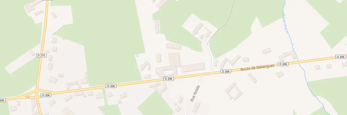 Plan du 351 Rte de Rebergues à Surques