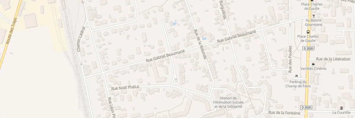 Plan du 31 Rue Gabriel Beaumarie à La Ferté-Saint-Aubin