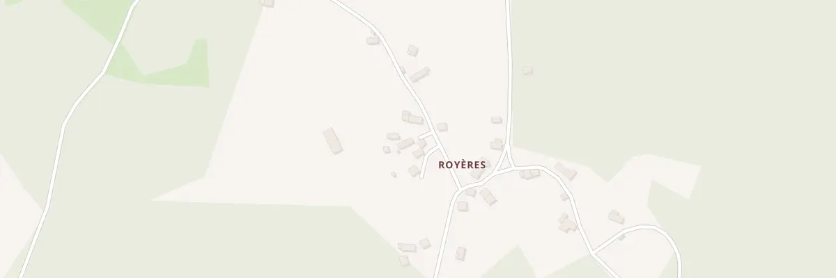 Plan du 19 Royères à Eyrein