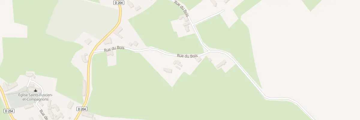 Plan du 12 Rue du Bois à Lottinghen