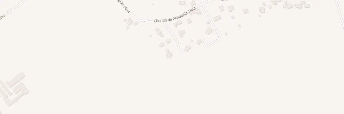 Plan du 364 Che de Pendaries Haut à Brens