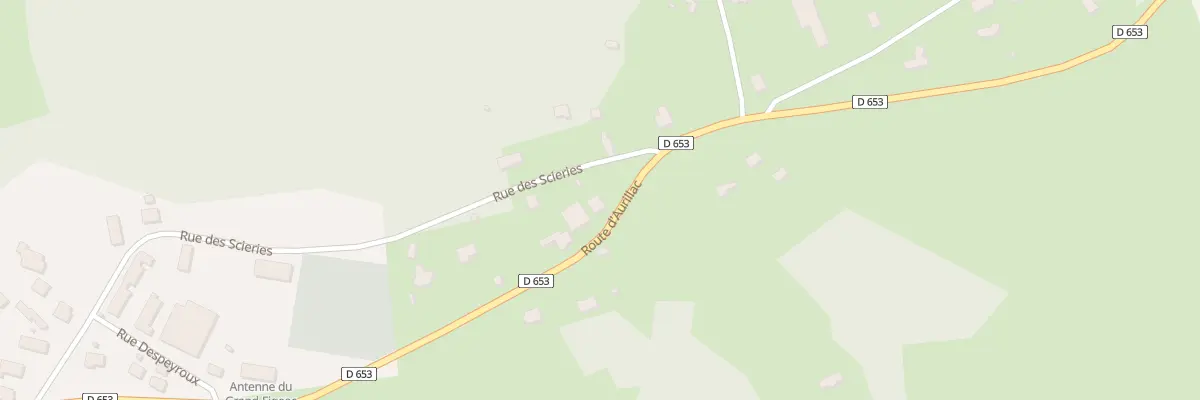 Plan du 825 Route d’Aurillac à Lacapelle-Marival