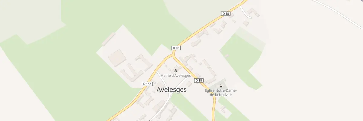 Plan du 2 Rue de l’Eglise à Avelesges