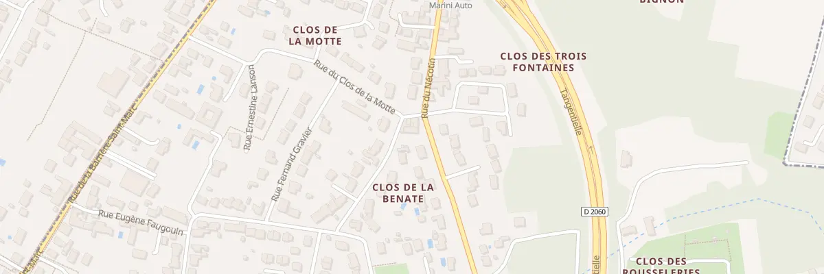 Plan du 177 Rue du Nécotin à Orléans