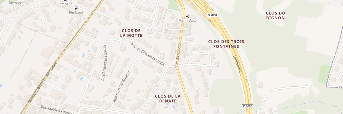 Plan du 183 Rue du Nécotin à Orléans