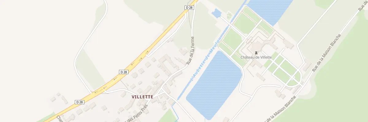 Plan du 8 Rue de la Ferme à Condécourt