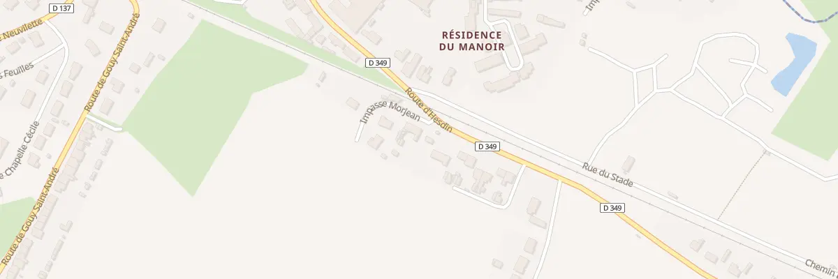 Plan du 13 Imp Morjean à Maresquel-Ecquemicourt
