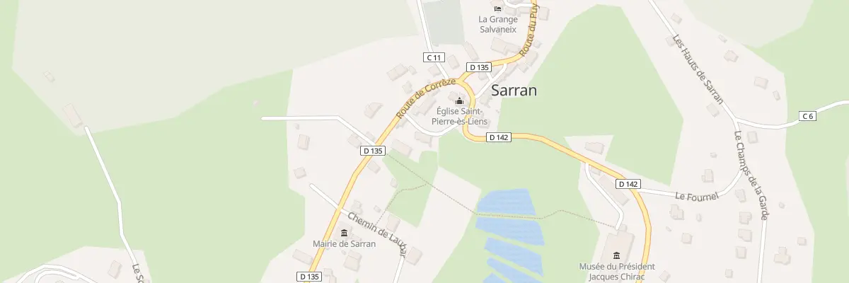 Plan du 5022 Le Bourg à Sarran