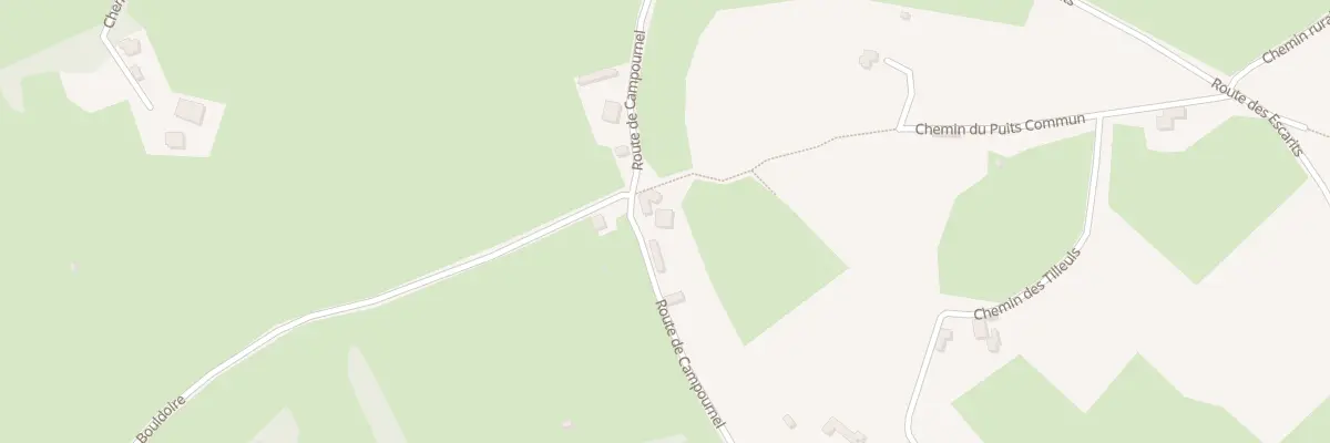 Plan du 1282 Rte de Campournel à Fons