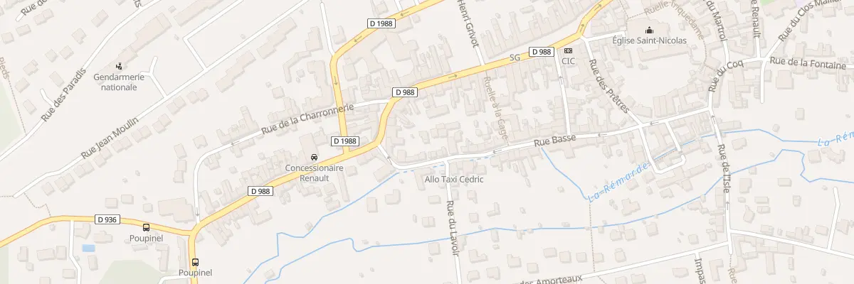 Plan du 3 Rue Basse à Saint-Arnoult-en-Yvelines