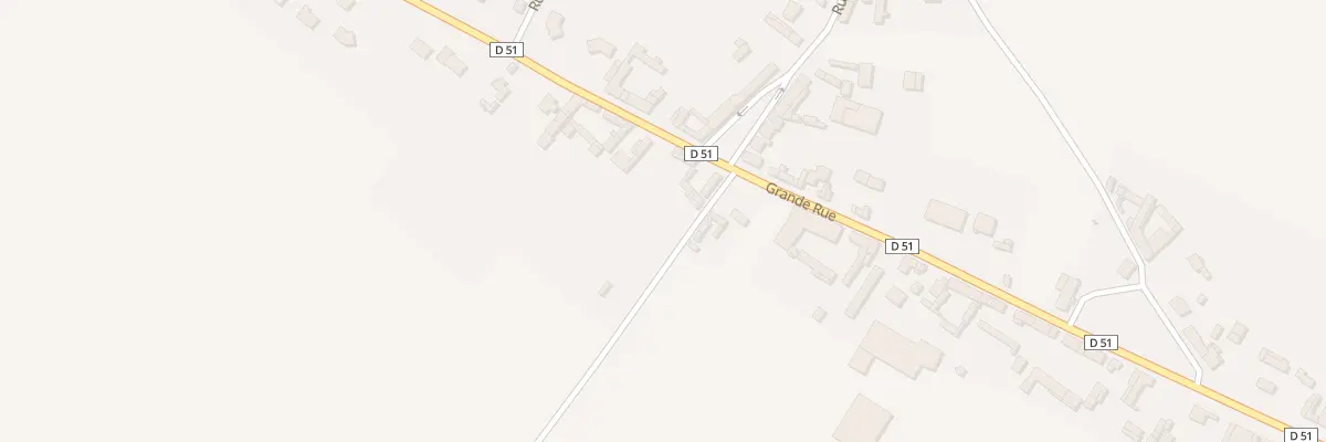 Plan du 5011 Gr Grande Rue à Thieulloy-l’Abbaye