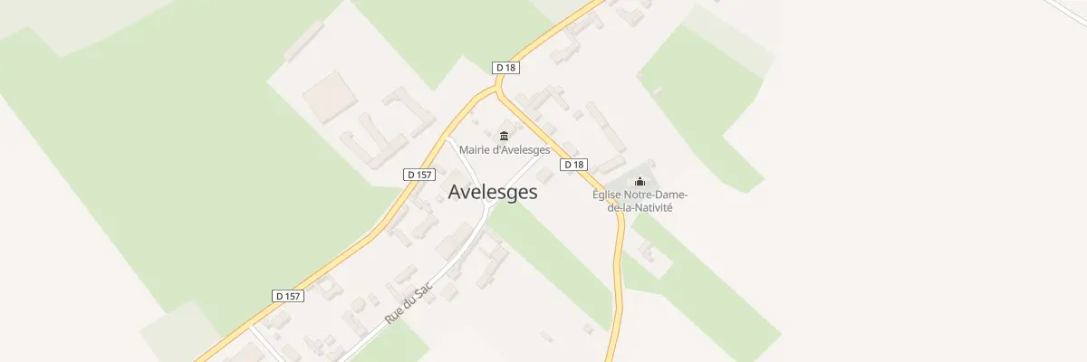 Plan du 5001A Rue du Sac à Avelesges