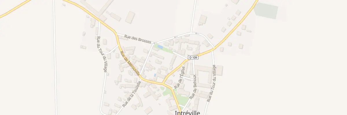 Plan du 3T Rue de la Croix à Intréville