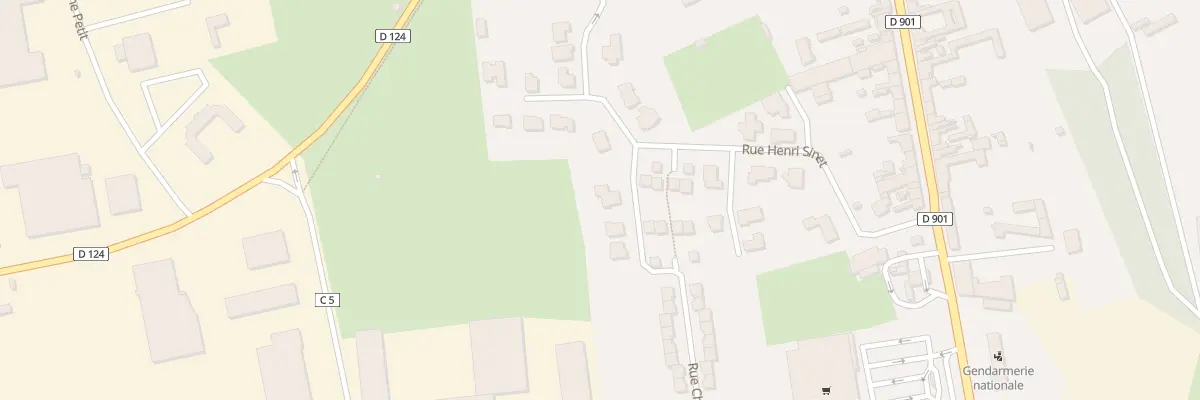 Plan du 37 Rue Chantereine à Grandvilliers