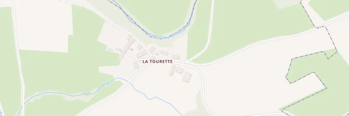 Plan du 10 La Tourette à Bonnat