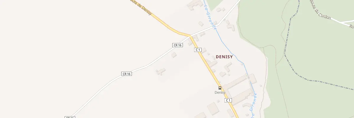 Plan du 9003 Denizy Hameau à Sainte-Mesme