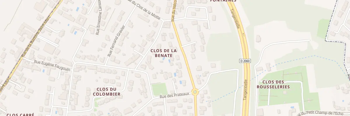 Plan du 169 Rue du Nécotin à Orléans