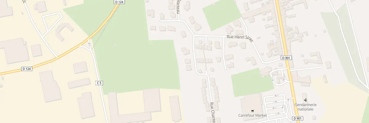 Plan du 35 Rue Chantereine à Grandvilliers