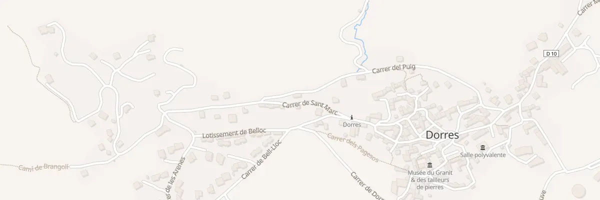 Plan du 9001 Los Prats Llingars à Dorres