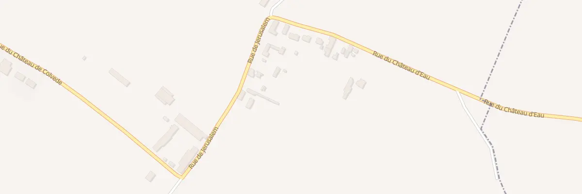 Plan du 95 Rue de Jérusalem à Rodelinghem