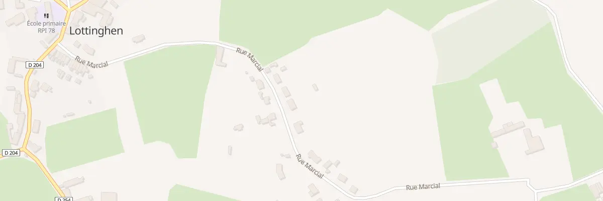 Plan du 25 Rue Martial à Lottinghen