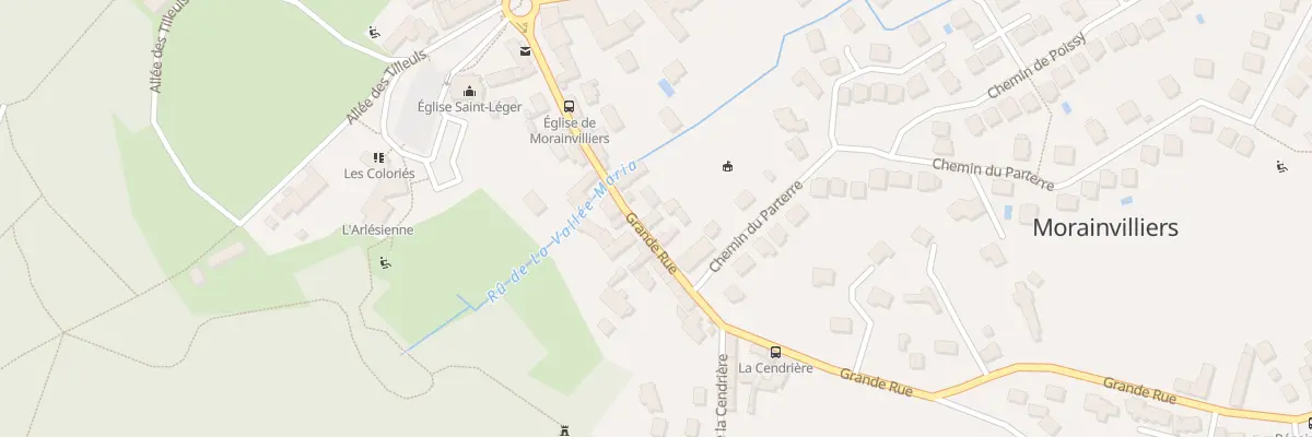 Plan du 40 Gr Grande Rue à Morainvilliers