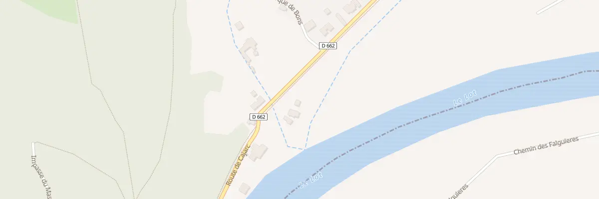 Plan du 5064 La Fleche à Larroque-Toirac