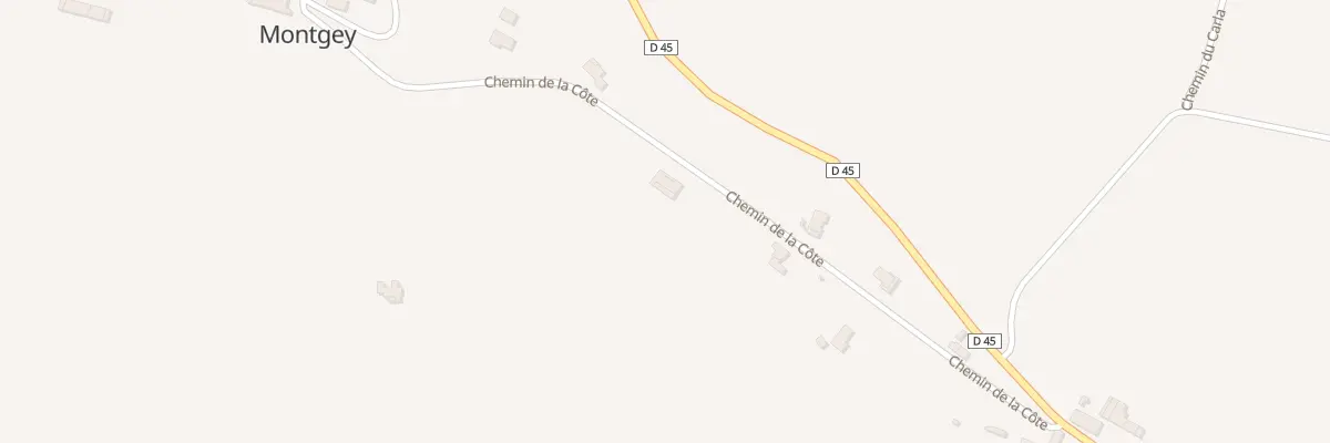 Plan du 5128 La Cote à Montgey