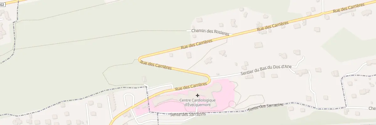 Plan de Sans Avoir à Évecquemont