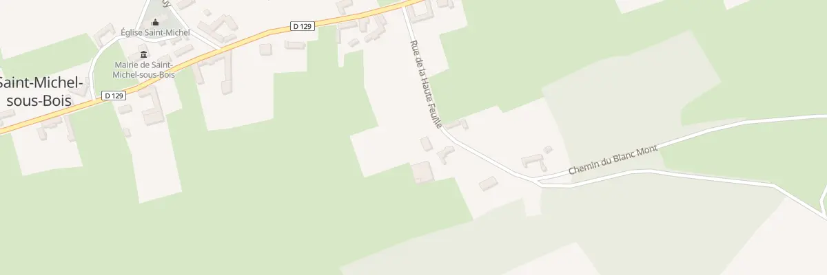 Plan du 3 Rue de la Haute Feuille à Saint-Michel-sous-Bois