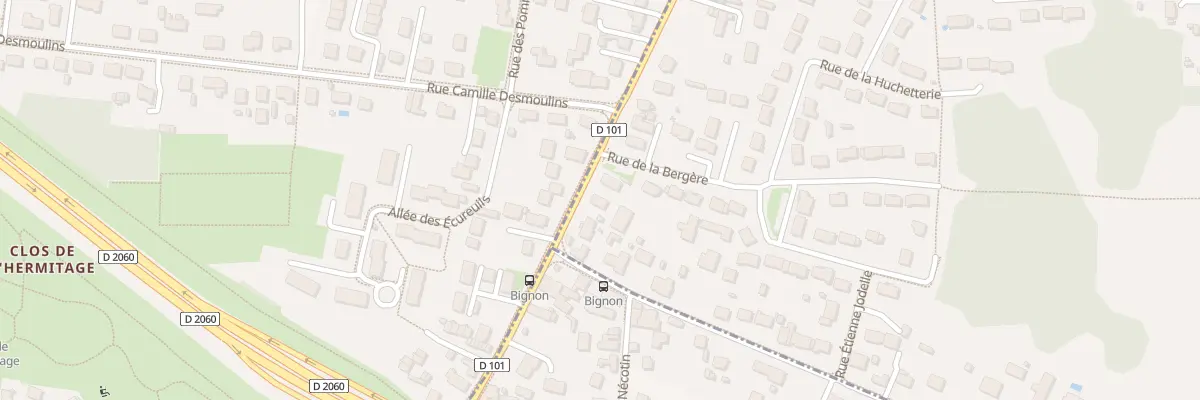 Plan du 2B Av Gallouedec à Semoy