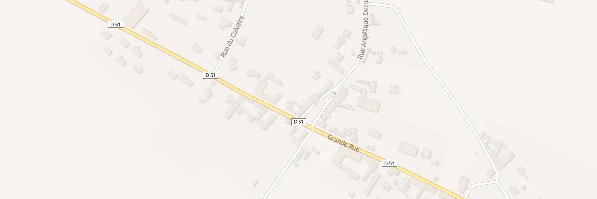 Plan du 5045 Rue Angelique Dezoteux à Thieulloy-l’Abbaye