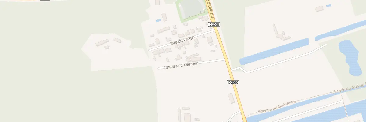 Plan du 4 Imp du Verger à La Ferté-Saint-Aubin