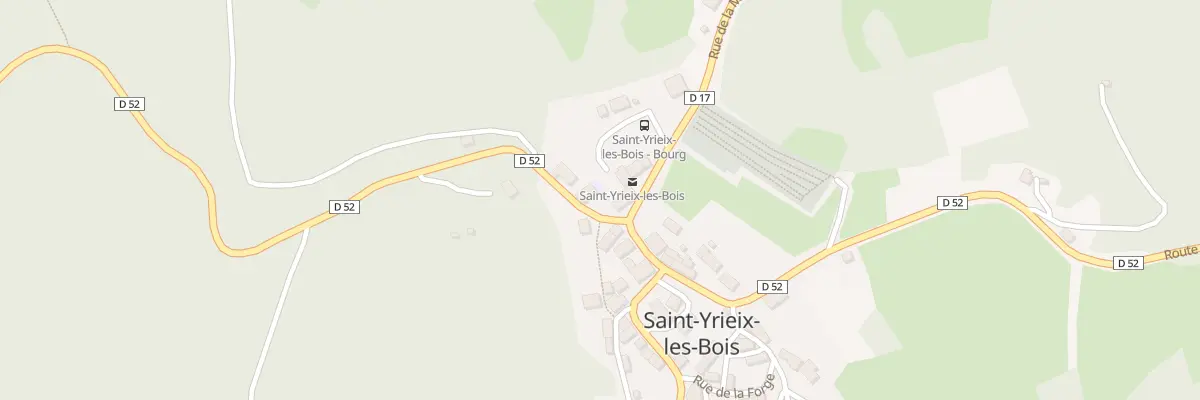 Plan du 1 Rue des Fayes à Saint-Yrieix-les-Bois