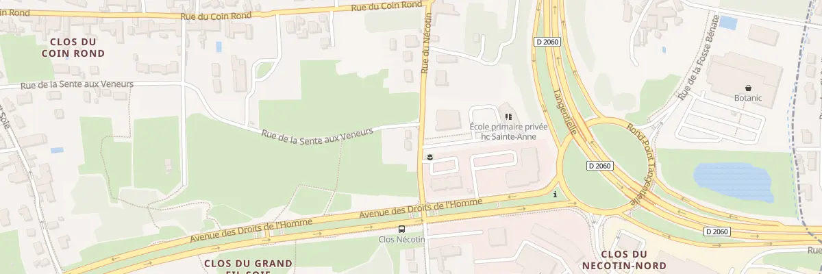 Plan du 115 Rue du Nécotin à Orléans