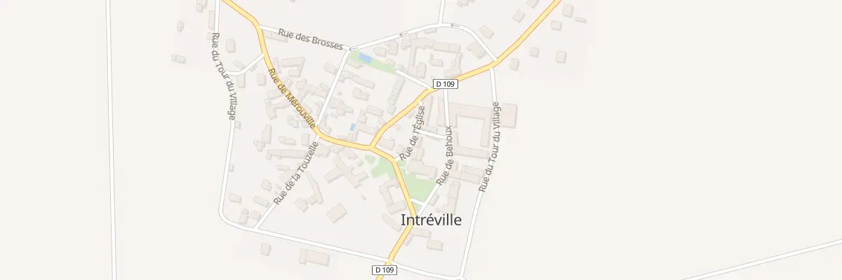 Plan du 4 Rue de l’Eglise à Intréville