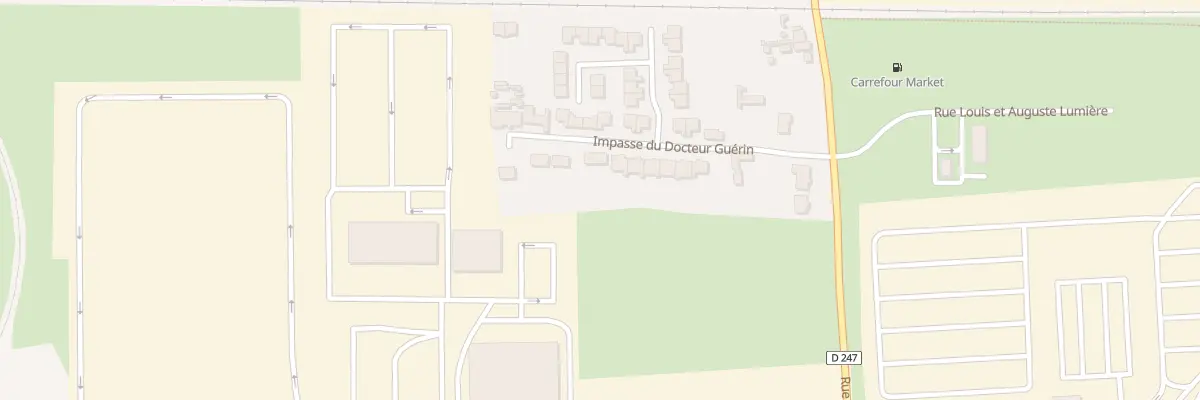 Plan du 169 Imp du Doc Guerin à Marck