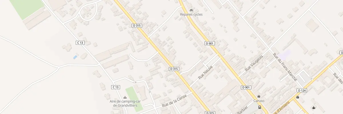 Plan du 40 Rue Frédéric Petit à Grandvilliers