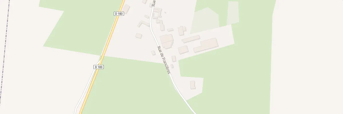 Plan du 13 Rue de Francières à Buigny-l’Abbé