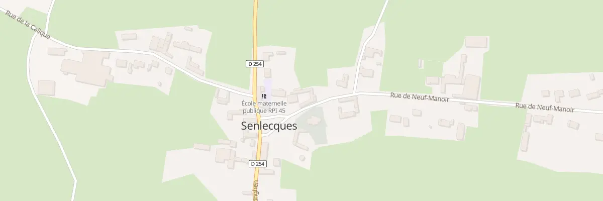 Plan du 5 Pl de l’Eglise à Senlecques