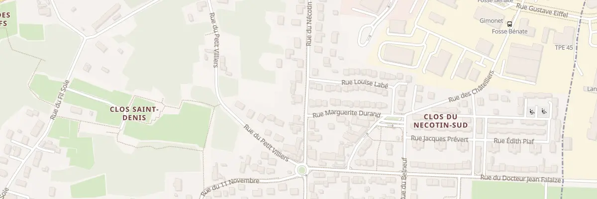 Plan du 67 Rue du Nécotin à Orléans