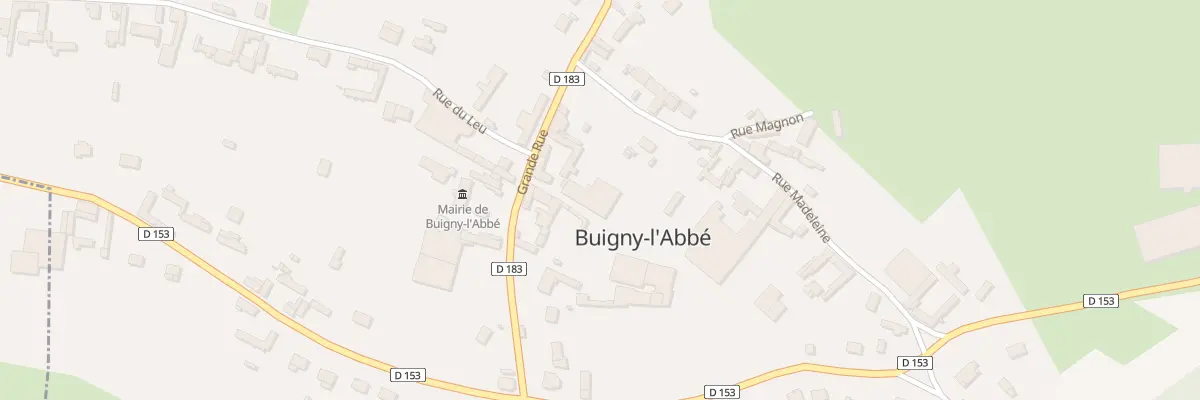 Plan du 19 Gr Grande Rue à Buigny-l’Abbé