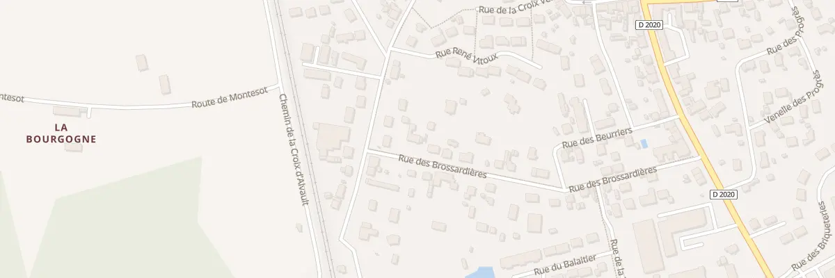 Plan du 30 Rue des Brossardières à La Ferté-Saint-Aubin